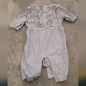 Janie and Jack striped body suit for play or bliss summer